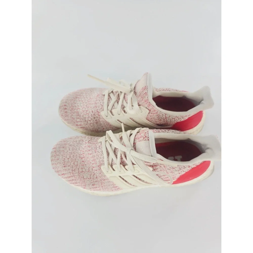 Adidas UltraBoost 4.0‎ Active Red 2018 Women's Size 8 Running Shoes Sneakers